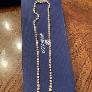 SWAROVSKI Crystal tennis necklace
